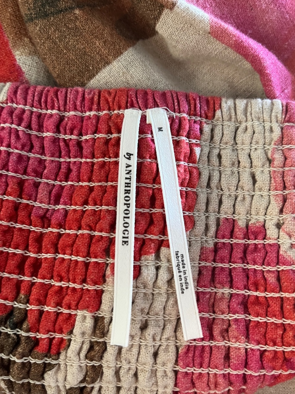 Anthropologie The Aliza Strapless Linen Maxi Dress Size‎ Medium - Picture 5 of 7